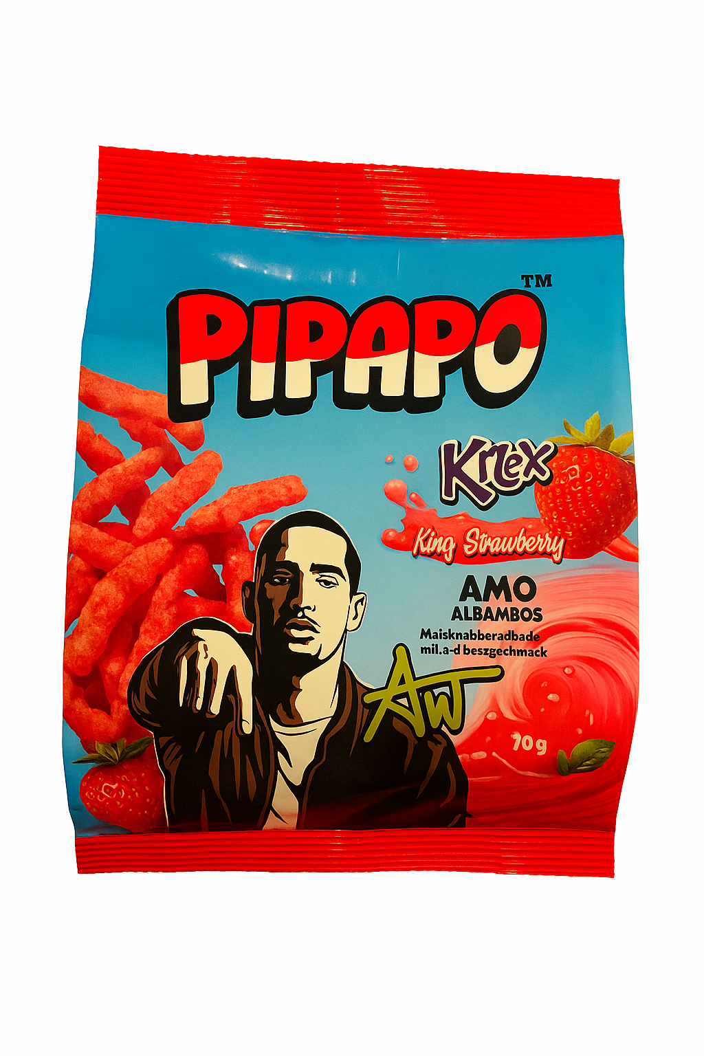Pipapo Knax Milky Strawberry 70g