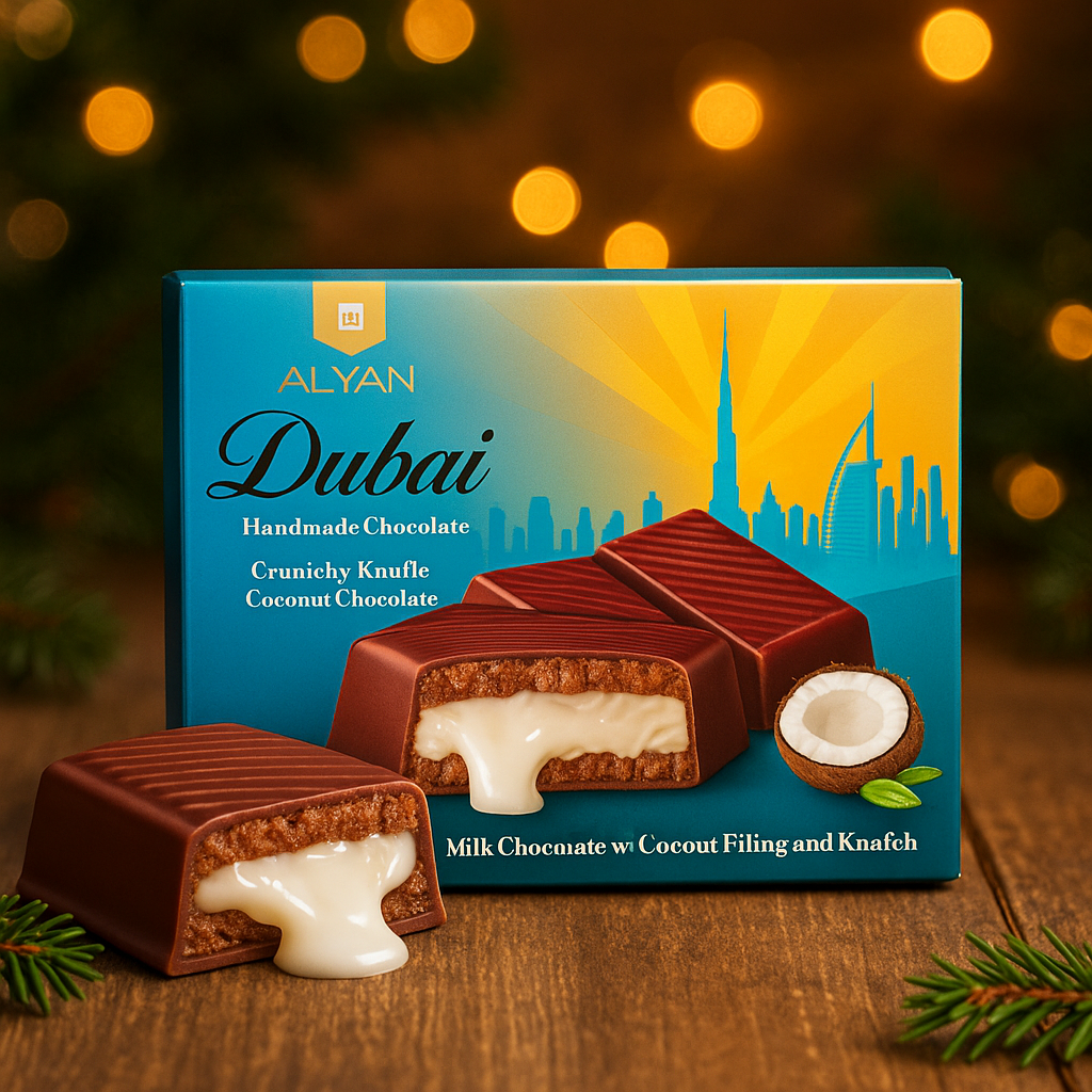 ALYAN Dubai Schokolade Coconut 100g
