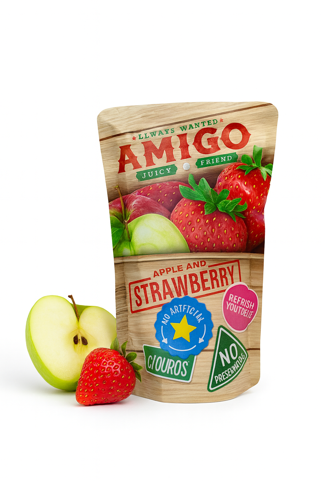 Amigo Apple and Strawberry 200ml