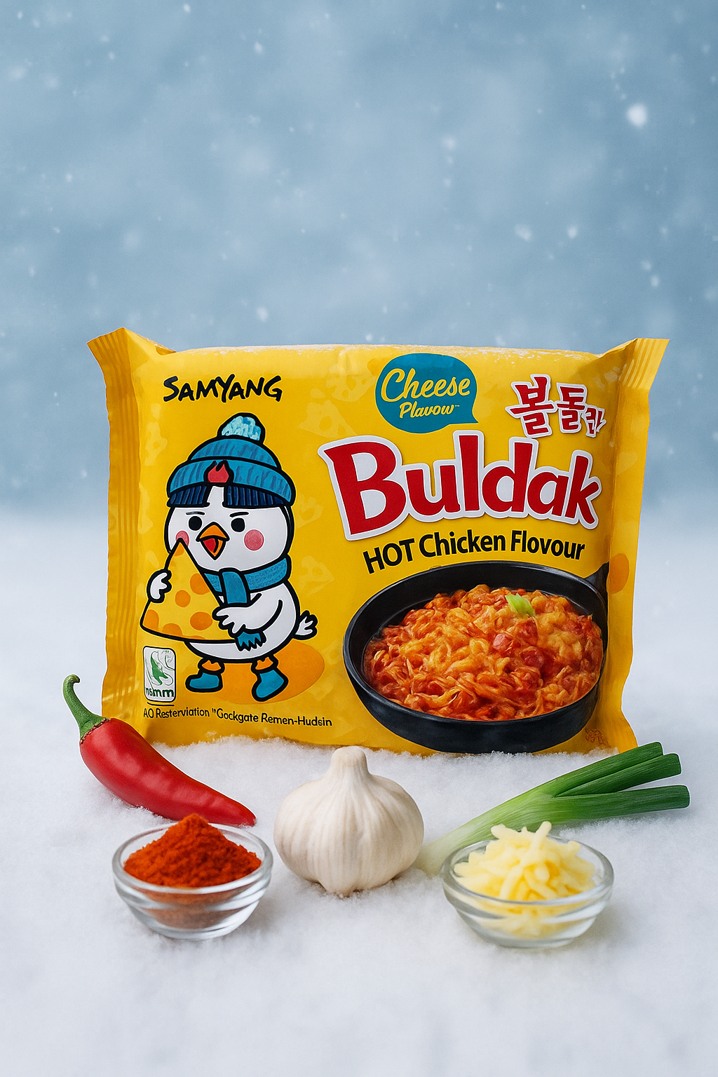 (MHD 13.11.2025) Samyang Hot Chicken Buldak Ramen Noodle Cheese Flavor