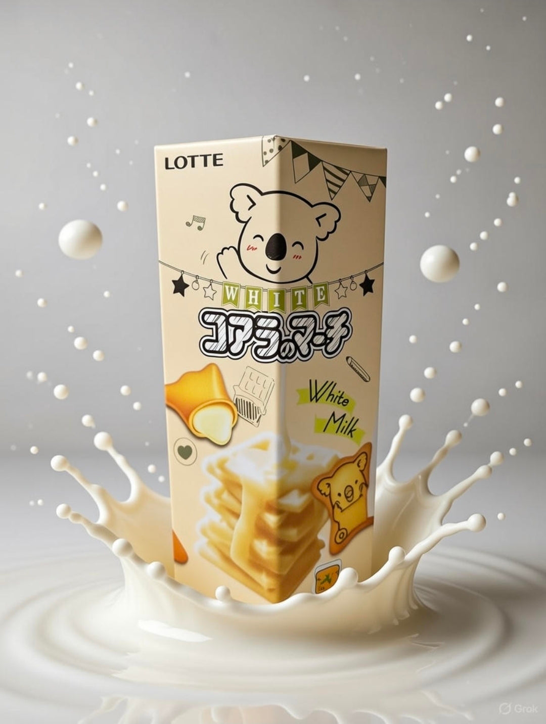 Koala’s March White MilkKnuspriges Gebäck mit weißer Milchcreme-Füllung (37 g)