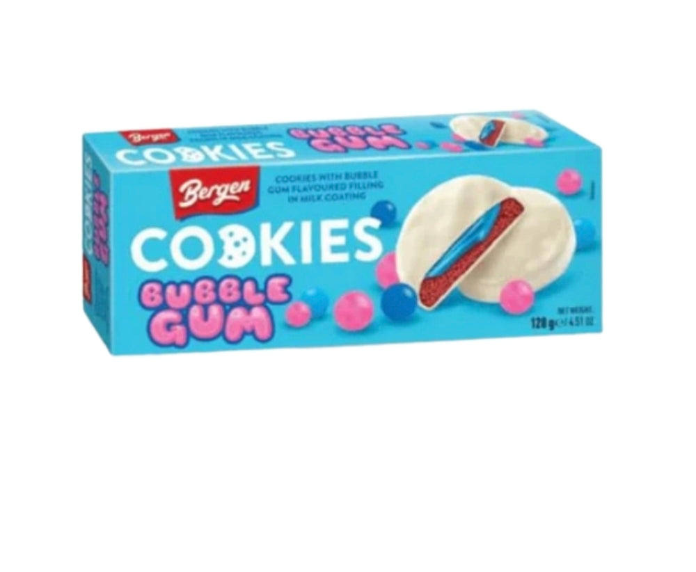 Bergen Cookies Bubble Gum 128g