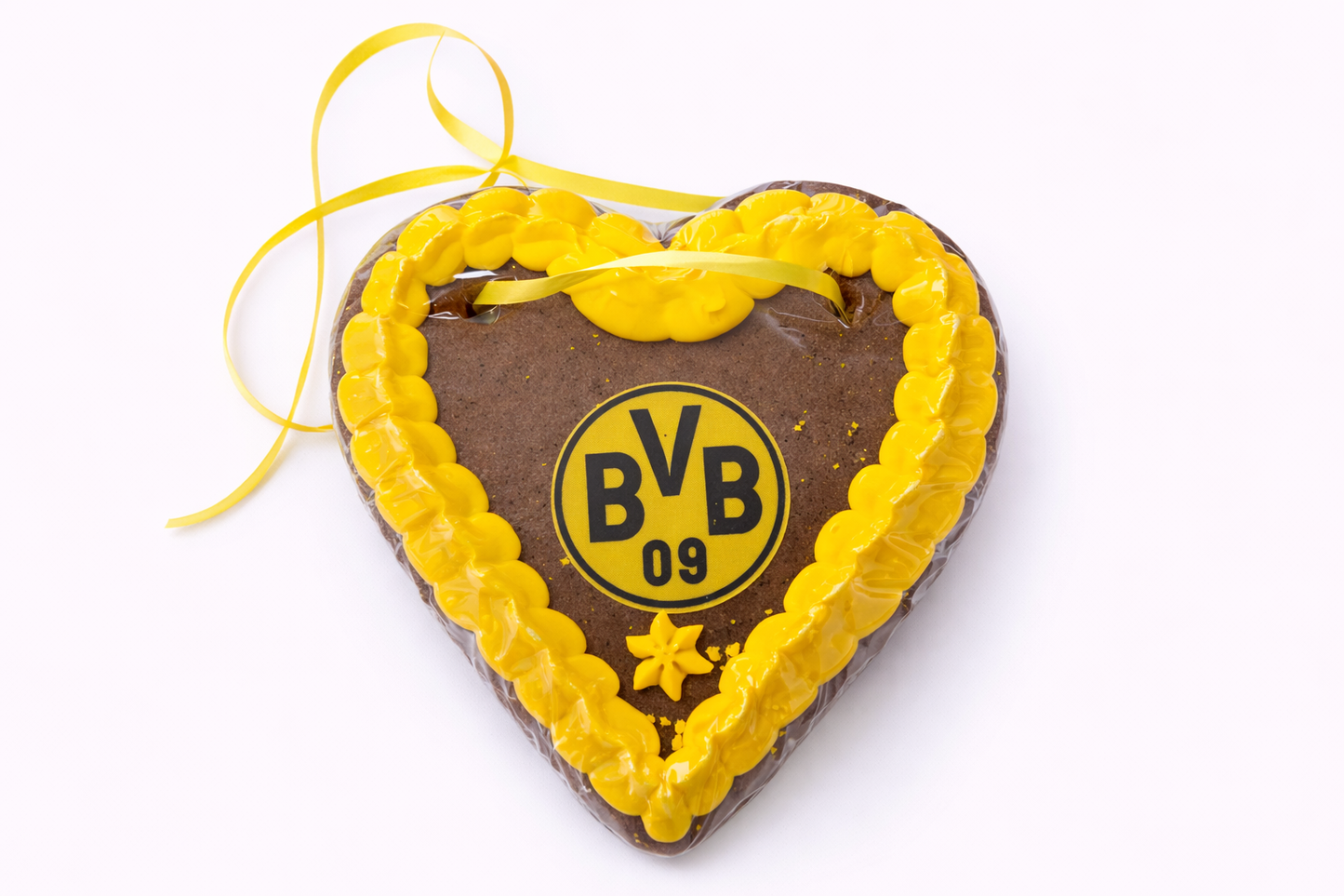 BVB Brauner Lebkuchen – Herzform 80g