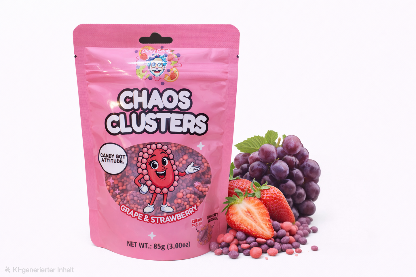 🍬 Chaos Clusters – Traube & Erdbeere (Grape & Strawberry)