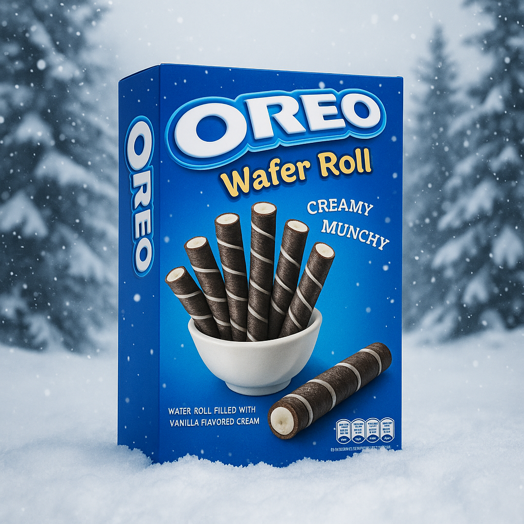 Oreo Wafer Roll Vanille 54g