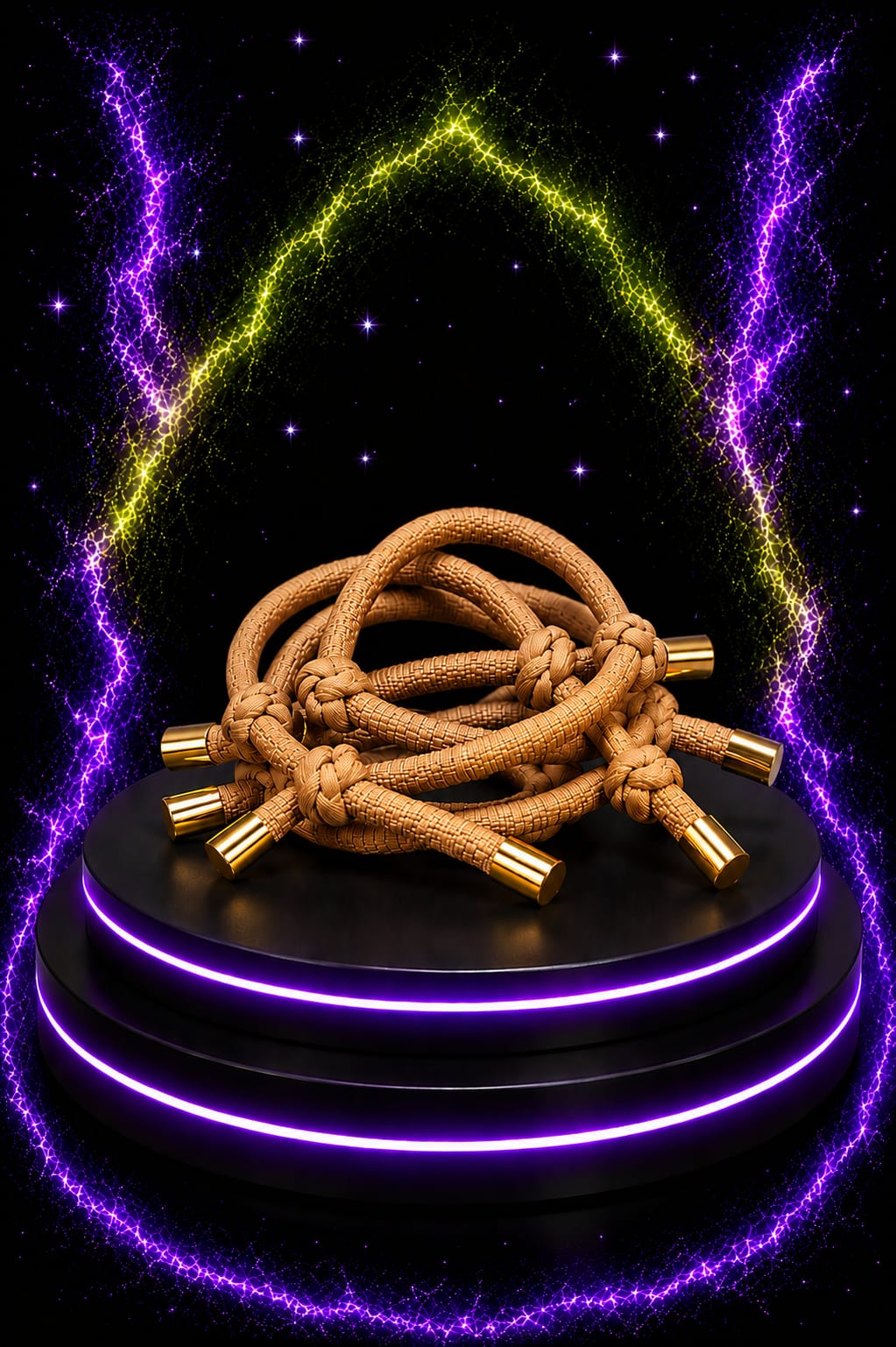 Elastisches Knotenhaargummi