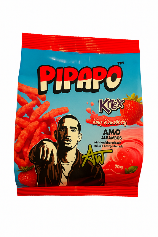Pipapo Knax Milky Strawberry 70g