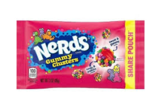 Nerds Gummy Clusters Rainbow Tüte 85g
