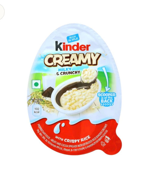 Kinder Creamy Milk & Crunchy 19g