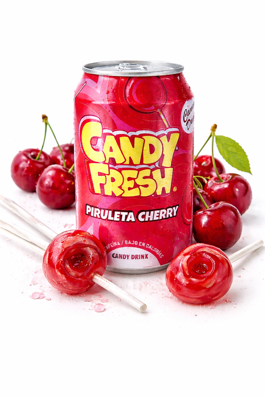 Candy Fresh – Piruleta Cherry Kirschlolli geschmack 330 ml
