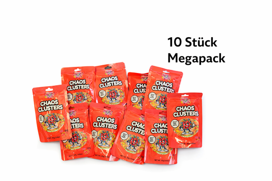 🍬 Chaos Clusters 10 Stück Fruitstorm 85g