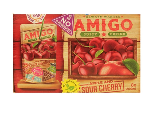 Amigo Apple and Sour Cherry 200ml
