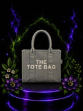 Grey Mini Tote Bag