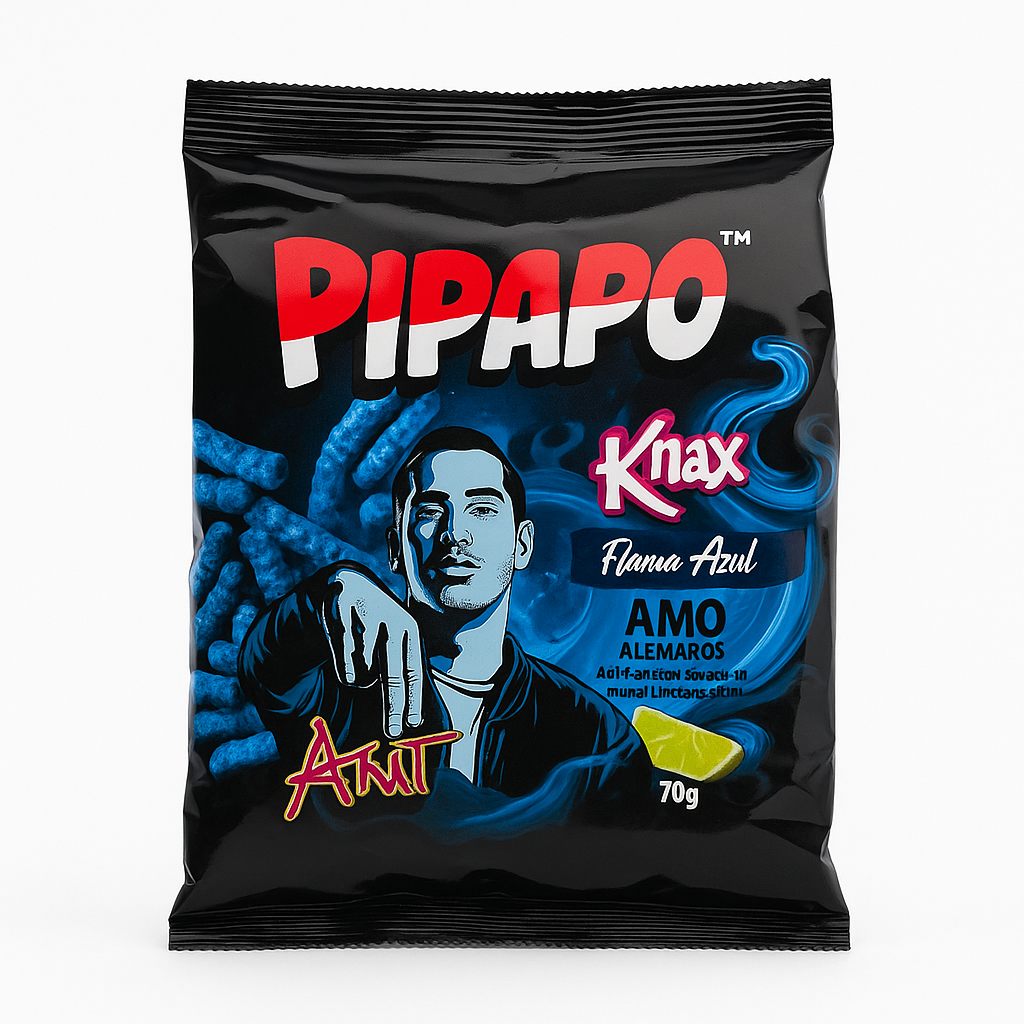 Pipapo Knax Flama Azul 70g