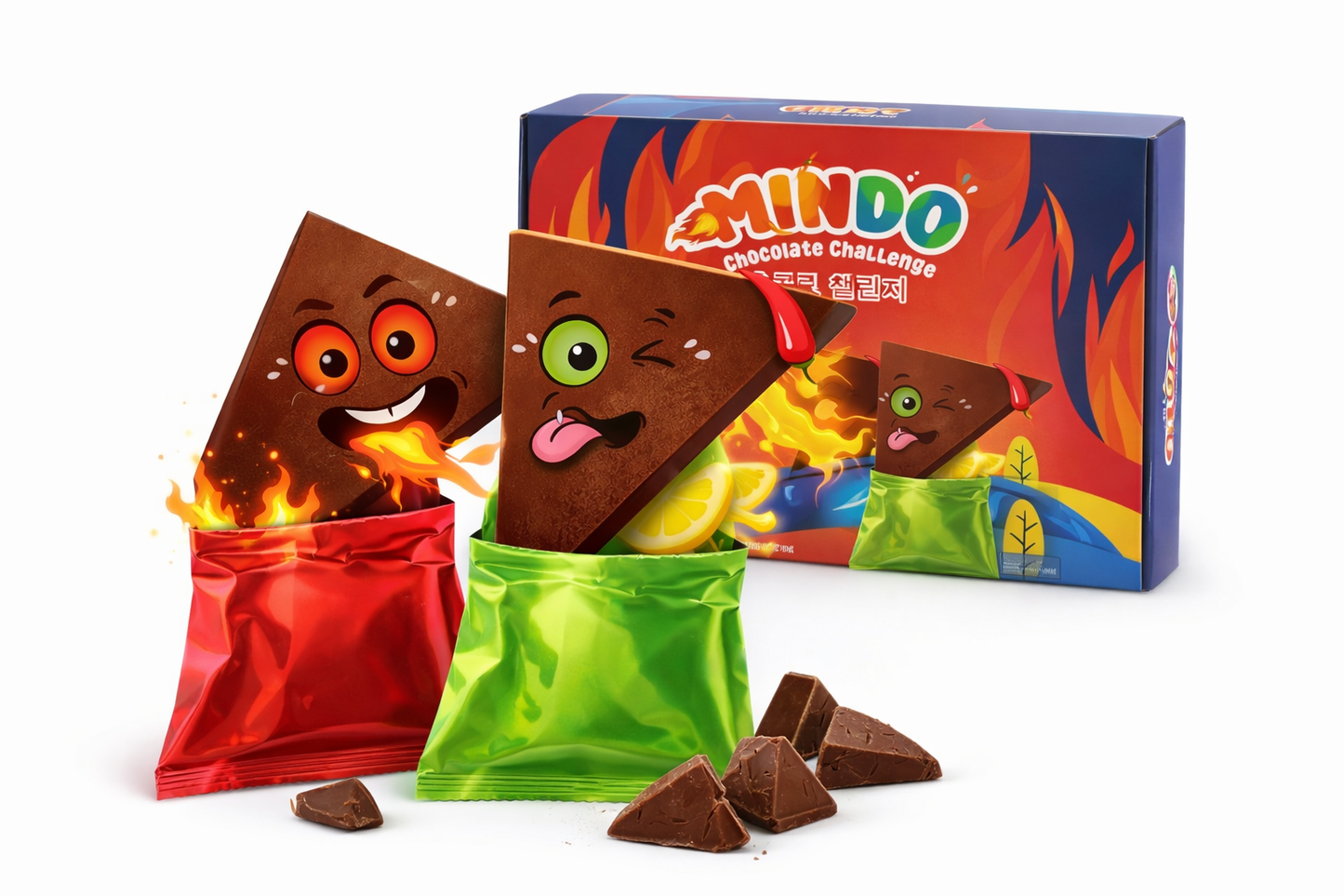 🔥🍫 MINDO Chocolate Challenge – Sour vs. Spicy Spielschokolade (10+)