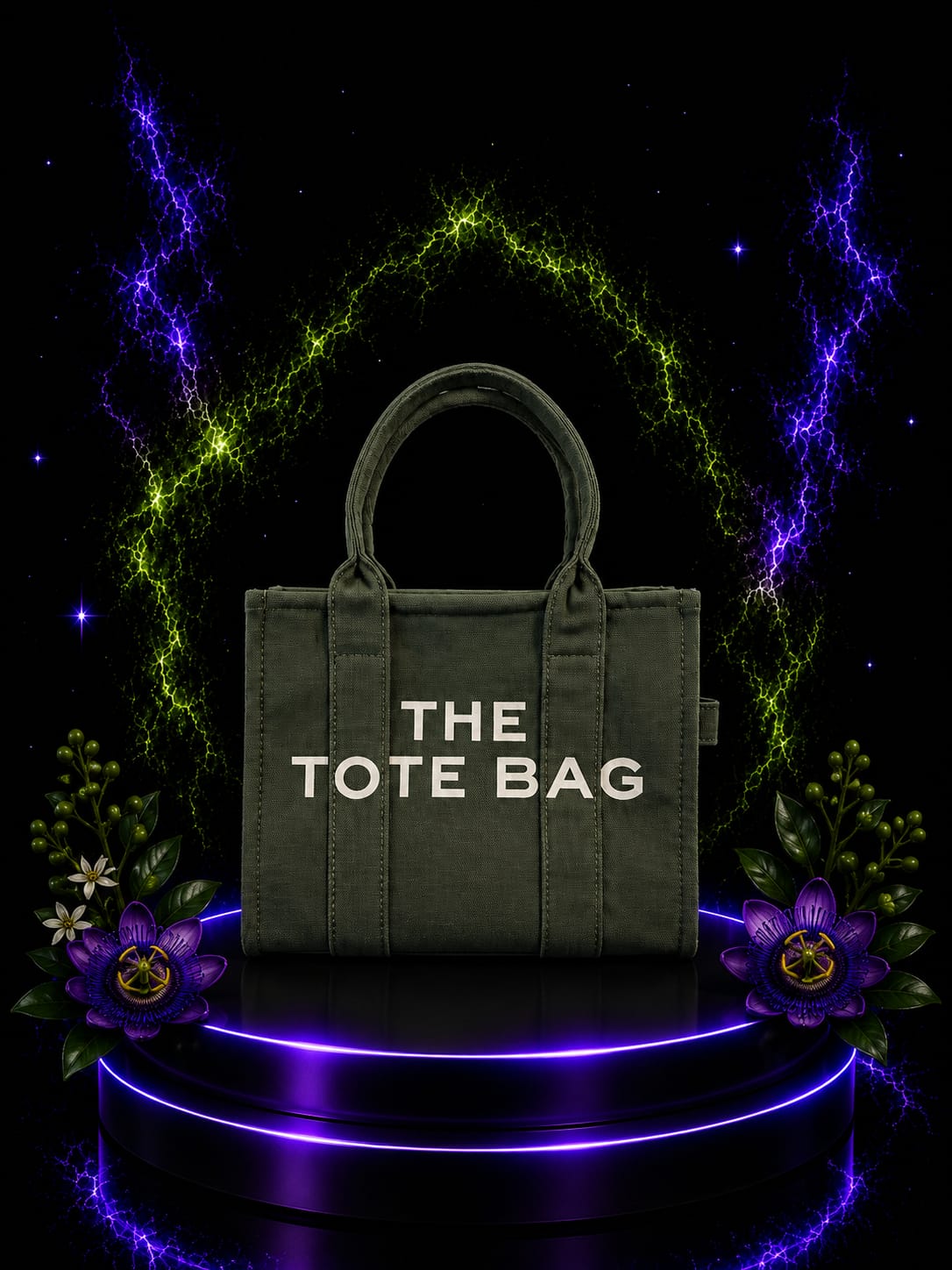 Midnight Mini Tote Bag