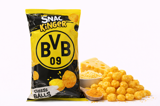 🧀 Snac Kinger BVB 09 Cheese Balls – Käse-Snack (110 g)