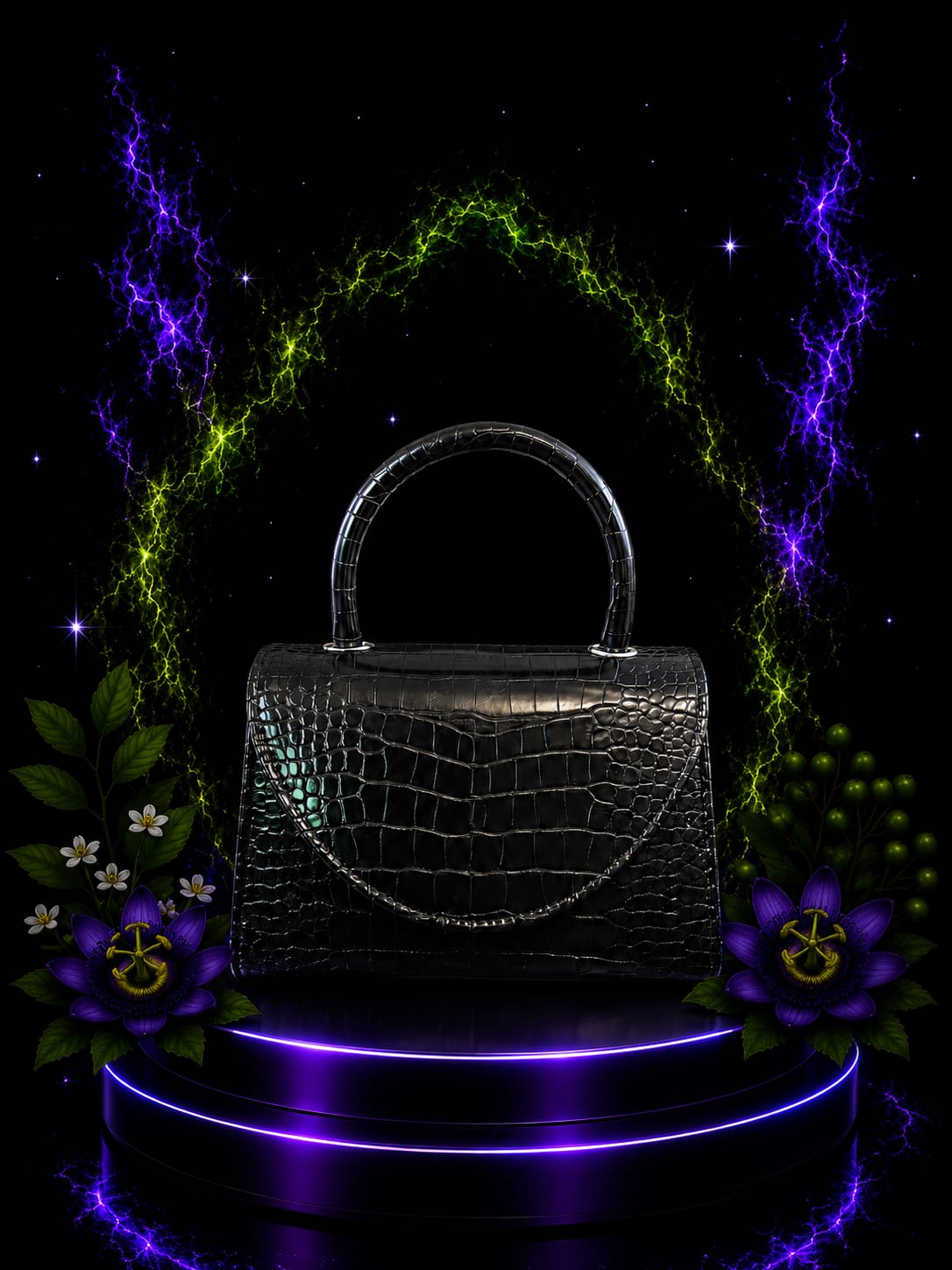 2BA Black Elegance Handtasche ✨🤍