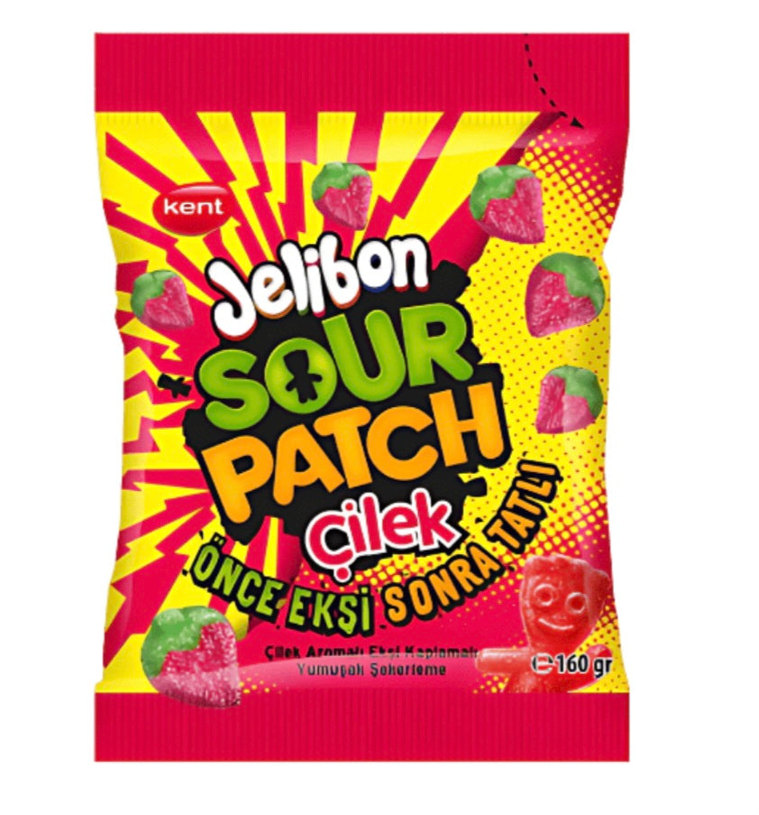 Jelibon Sour Patch Kids Strawberry 160g