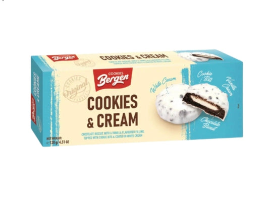 Bergen Cookies N Cream 128g