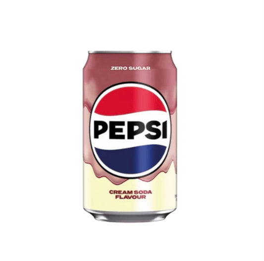 Pepsi Zero Sugar Soda Cream 330ml