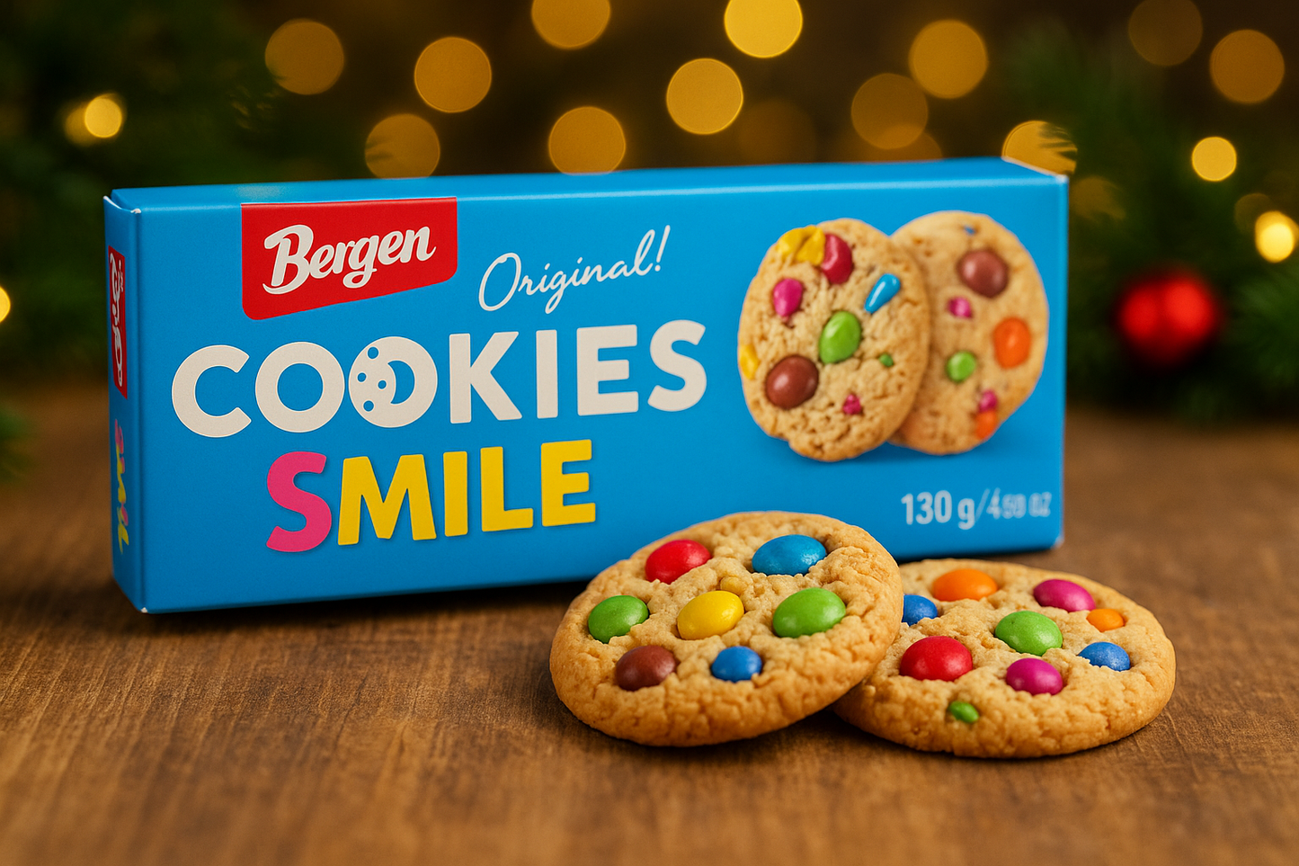 Bergen Cookies Smile 130g