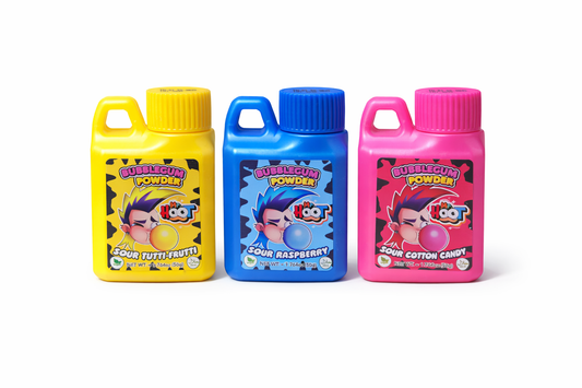 🍬 Mr. Hoot Bubblegum Powder – sauer & süß pro Stück Zufallsprinzip