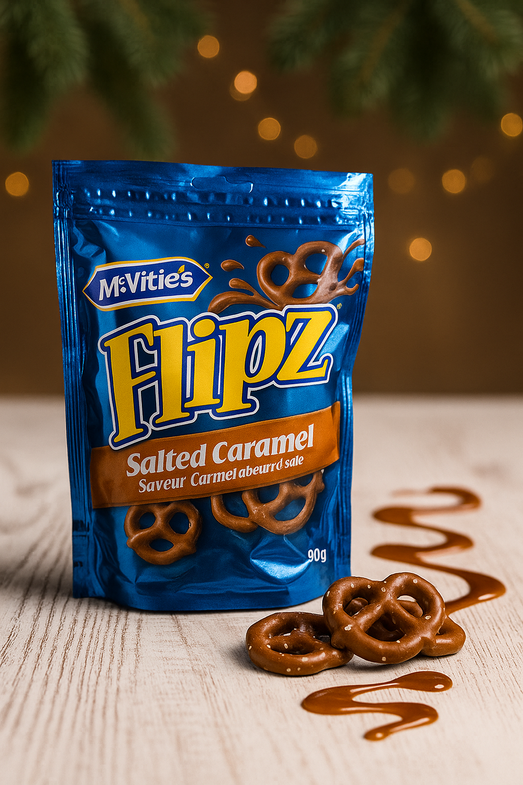Flipz Salted Caramel 90g