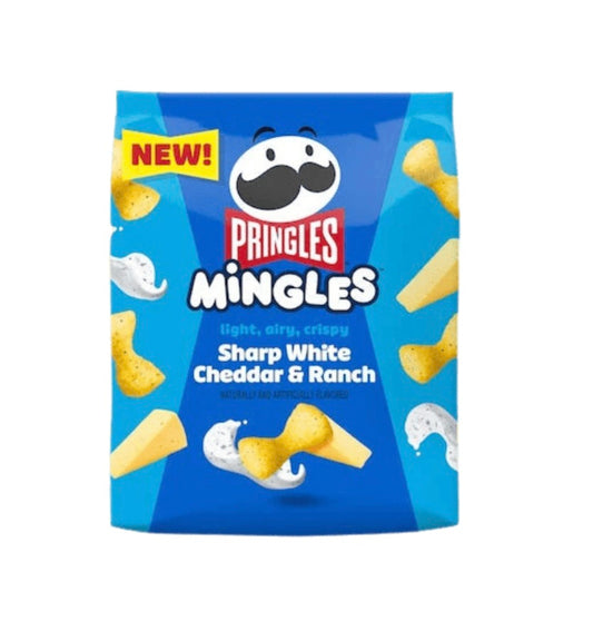Pringles Mingles sharp white cheddar and ranch 155g
