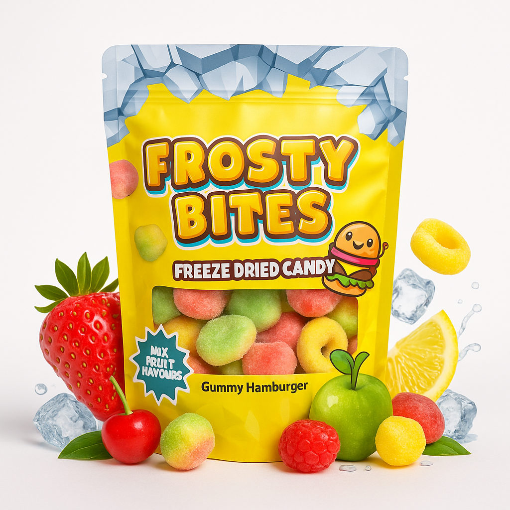 Frosty Bites Gummy Berries 50g