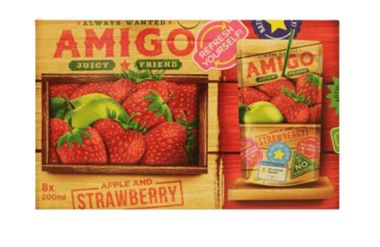 Amigo Apple and Strawberry 200ml
