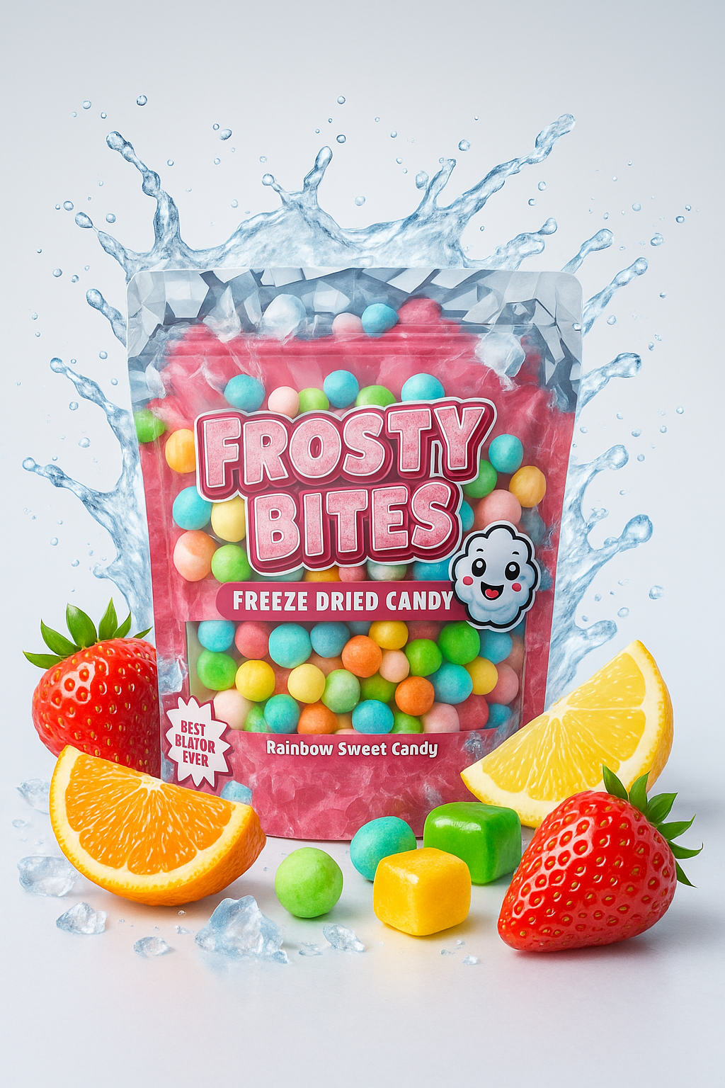 Frosty Bites Rainbow Sweet Candy 50g