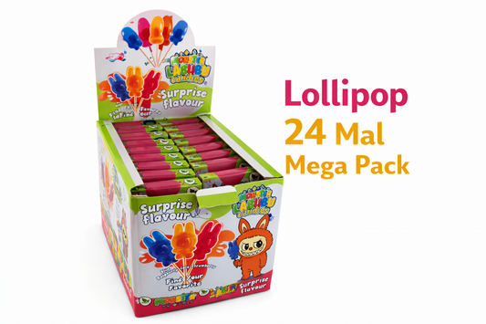 Monster Labubu 24 Stück Candies lollipop  – Mystery Surprise lollipop