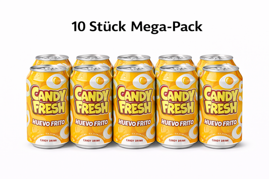 Candy Fresh 10 Stück  Huevo Frito Egg 330ml