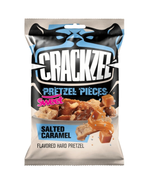 Crackzel Pretzel Pieces Salted Caramel 85g