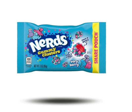 Nerds Gummy Clusters Very Berry Tüte 85g