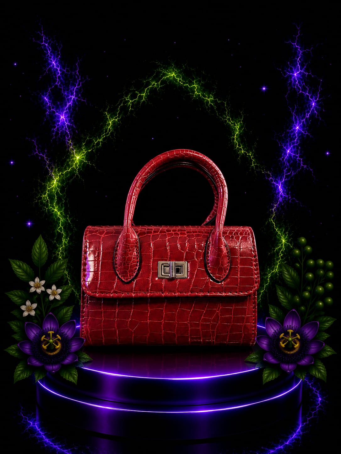 2BA Cherry Luxe Handtasche ❤️✨