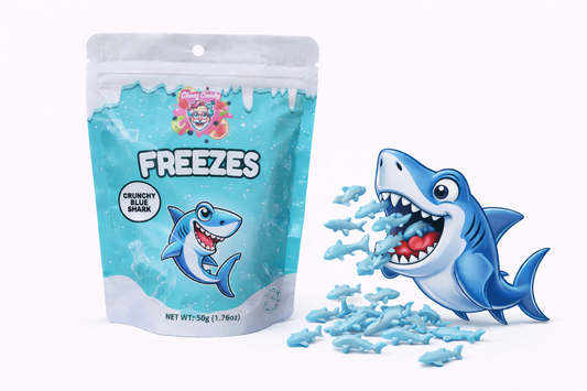 🦈 Chaos Candy – Freezes „Crunchy Blue Shark“ 50g