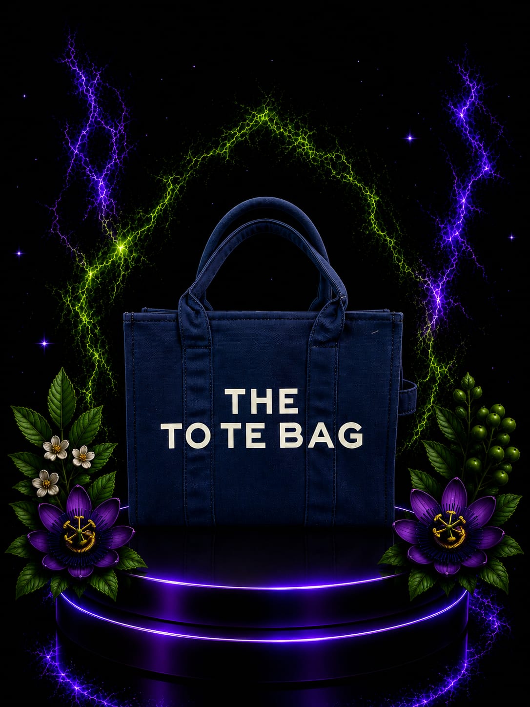 Navy Chic Tote Bag ✨