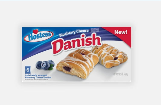 Hostess Blueberry & Cream Cheese Danish 468g