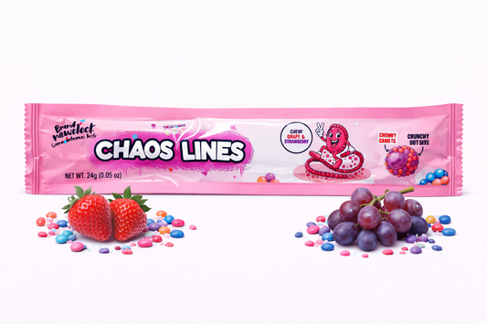 🍬 Chaos Lines – Grape & Strawberry 26g
