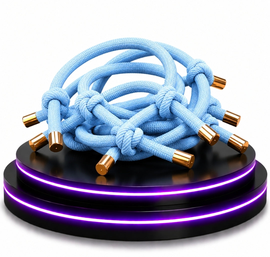 Elastisches Knotenhaargummi