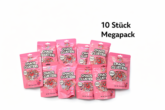 🍬 Chaos Clusters 10 Stück Traube & Erdbeere (Grape & Strawberry)