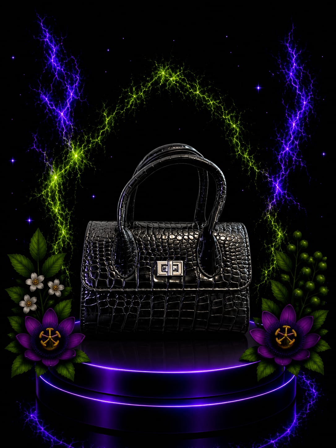 2BA black Luxe Handtasche ❤️✨
