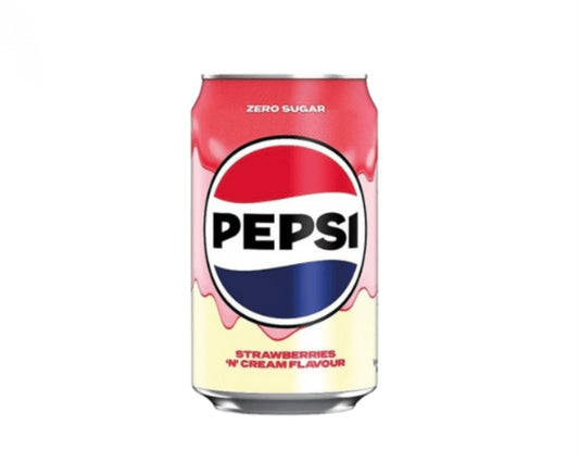 Pepsi Zero Sugar Strawberry Cream 330ml