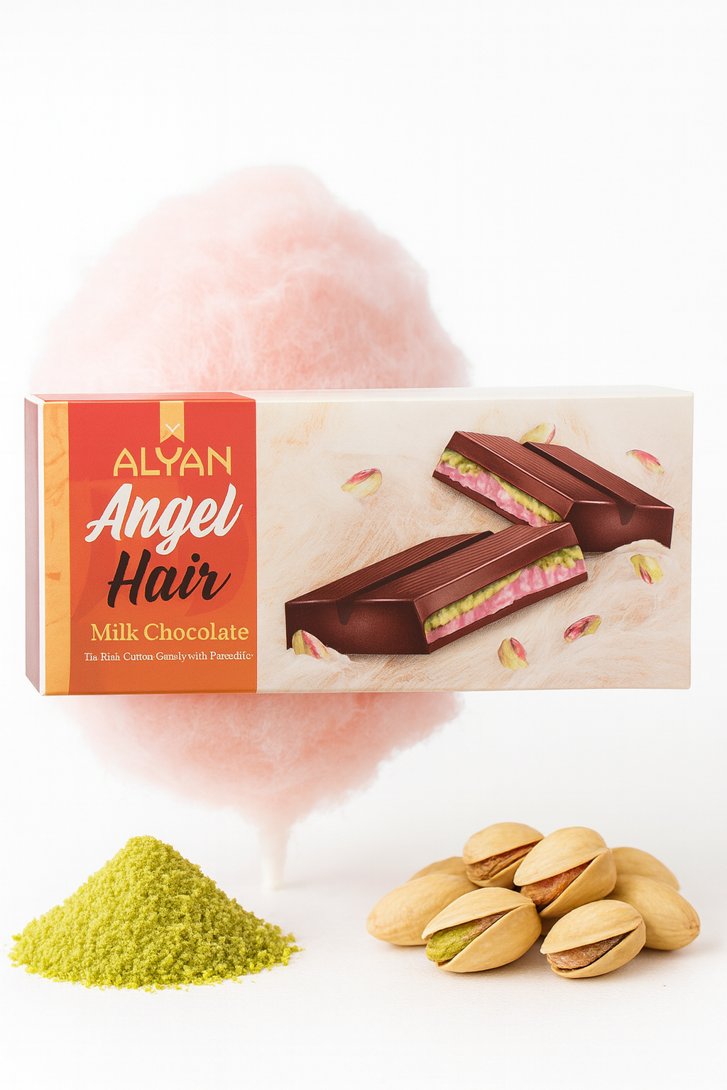 Alyan
Angel Hair Milchschokolade 160g