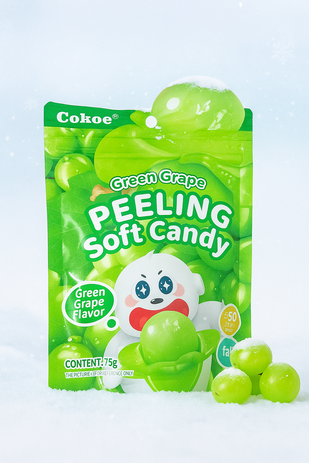 Cokoc Peeling Soft Candy Green Grape 75g
