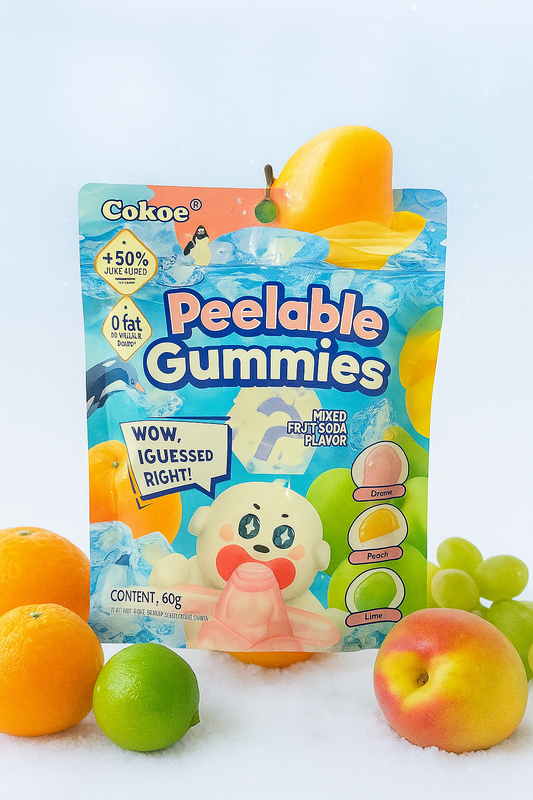 Peelable Gummies - Mixed Fruit Soda