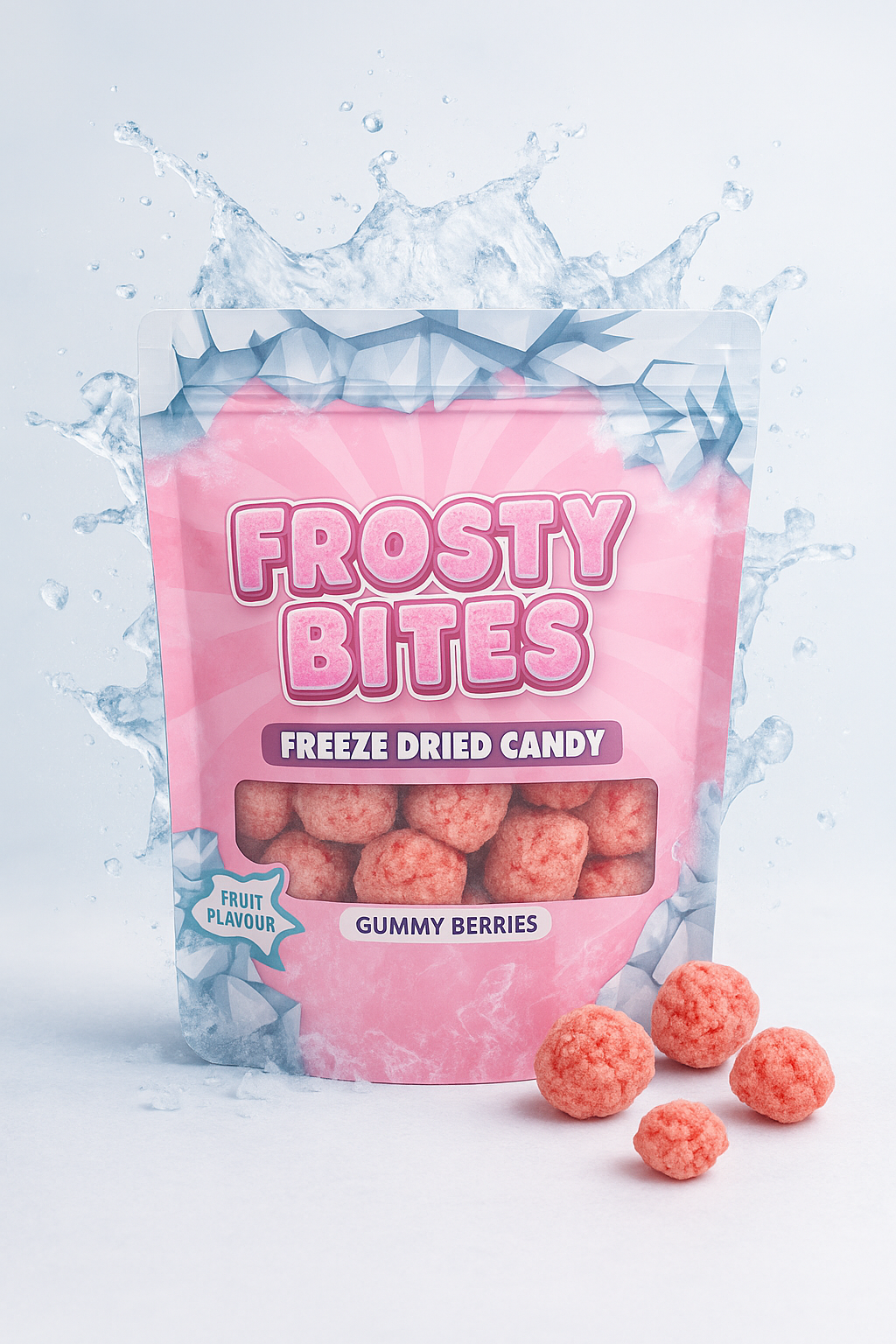 Frosty Bites Gummy Berries 50g