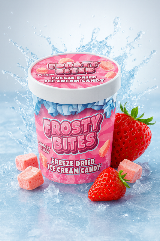 Frosty Bites Ice Cream Strawberry 40g
